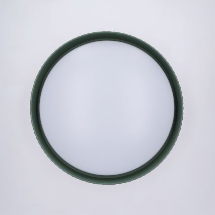 Brilagi - LED Dæmpbar loftlampe LUCIA LED/48W/230V 3000-6500K Ø 41 cm grøn + fjernbetjening