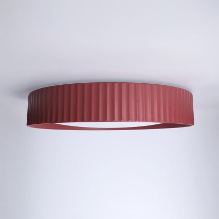 Brilagi - LED dæmpbar loftlampe LUCIA LED/48W/230V 3000-6500K Ø 41 cm rød + fjernbetjening
