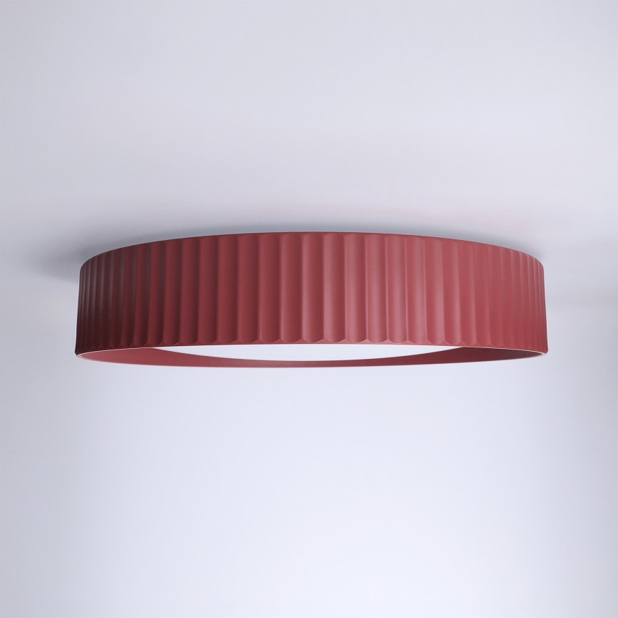 Brilagi - LED dæmpbar loftlampe LUCIA LED/48W/230V 3000-6500K Ø 41 cm rød + fjernbetjening
