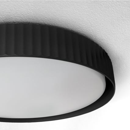 Brilagi - LUCIA LED dæmpbar loftlampe, 48 W, 230 V, 3000–6500 K, Ø 41 cm, sort + fjernbetjening