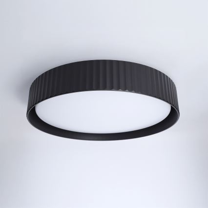 Brilagi - LUCIA LED dæmpbar loftlampe, 48 W, 230 V, 3000–6500 K, Ø 41 cm, sort + fjernbetjening