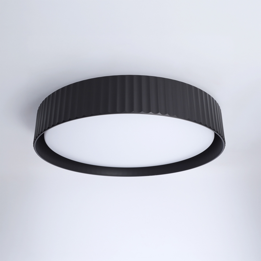 Brilagi - LUCIA LED dæmpbar loftlampe, 48 W, 230 V, 3000–6500 K, Ø 41 cm, sort + fjernbetjening