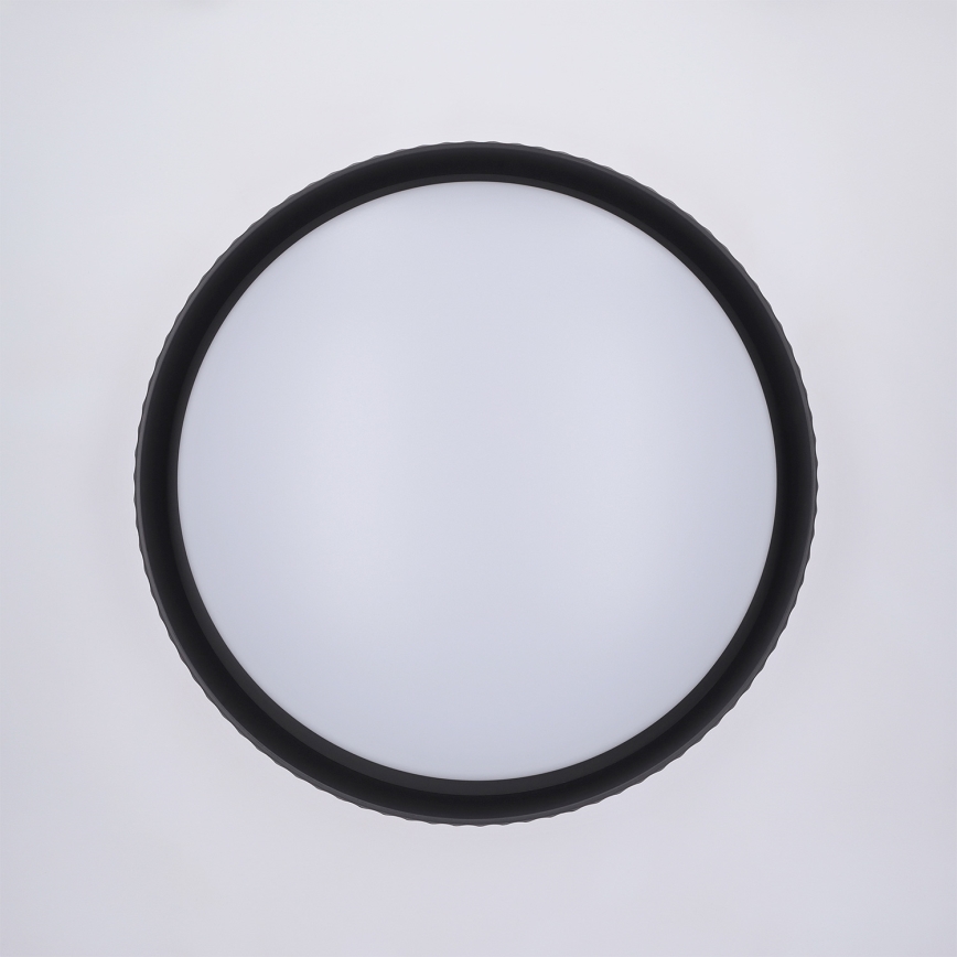 Brilagi - LUCIA LED dæmpbar loftlampe, 48 W, 230 V, 3000–6500 K, Ø 41 cm, sort + fjernbetjening
