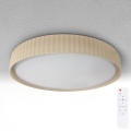 Brilagi - LED Dæmpbar loftlampe LUCIA LED/60W/230V 3000-6500K pr. 59 cm beige + fjernbetjening