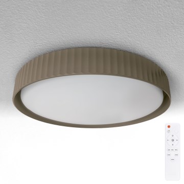 Brilagi - LED-dæmpbar loftlampe LUCIA LED/60W/230V 3000-6500K Ø 59 cm taupe + fjernbetjening
