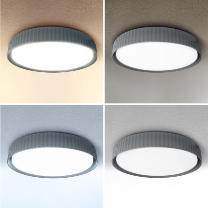 Brilagi - LED dæmpbar loftlampe LUCIA LED/60W/230V 3000–6500K Ø 59 cm grå + fjernbetjening