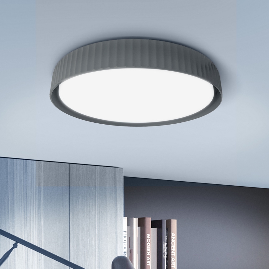 Brilagi - LED dæmpbar loftlampe LUCIA LED/60W/230V 3000–6500K Ø 59 cm grå + fjernbetjening