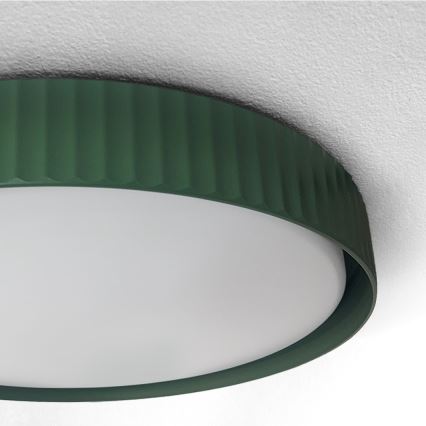 Brilagi - LED Dæmpbar loftlampe LUCIA LED/60W/230V 3000-6500K Ø 59 cm grøn + fjernbetjening