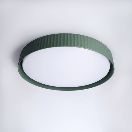 Brilagi - LED dæmpbar loftlampe LUCIA LED/60W/230V 3000-6500K Ø 59 cm grøn + fjernbetjening