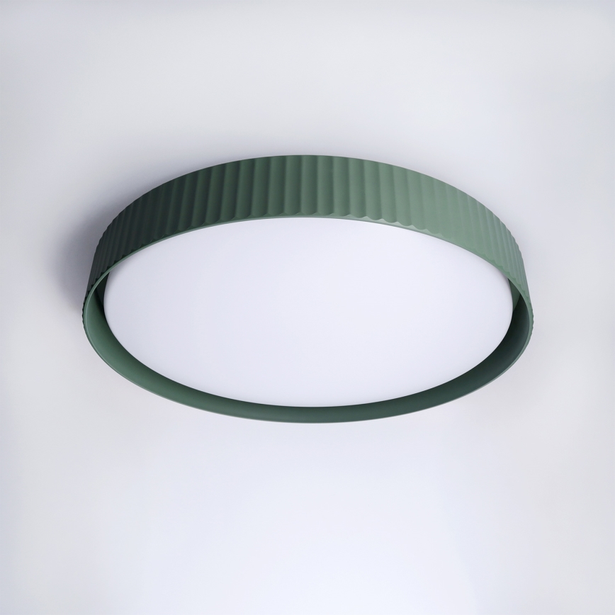 Brilagi - LED dæmpbar loftlampe LUCIA LED/60W/230V 3000-6500K Ø 59 cm grøn + fjernbetjening