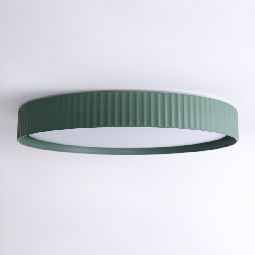 Brilagi - LED dæmpbar loftlampe LUCIA LED/60W/230V 3000-6500K Ø 59 cm grøn + fjernbetjening