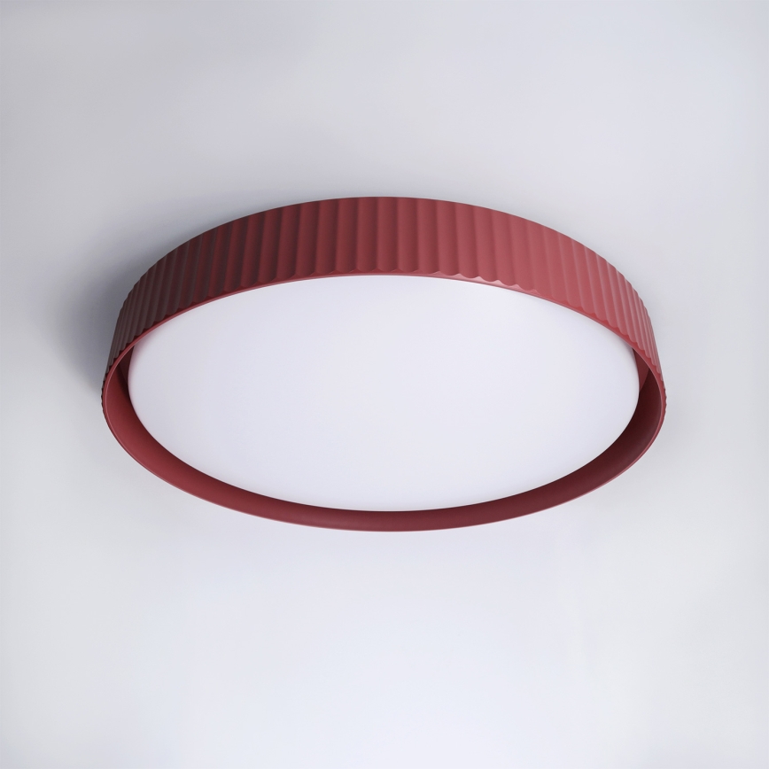 Brilagi - LED-dæmpbar loftlampe LUCIA LED/60W/230V 3000-6500K Ø59 cm rød + fjernbetjening