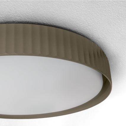 Brilagi - Dæmpbar LED-loftlampe LUCIA LED/60W/230V 3000–6500K Ø59 cm taupe + fjernbetjening