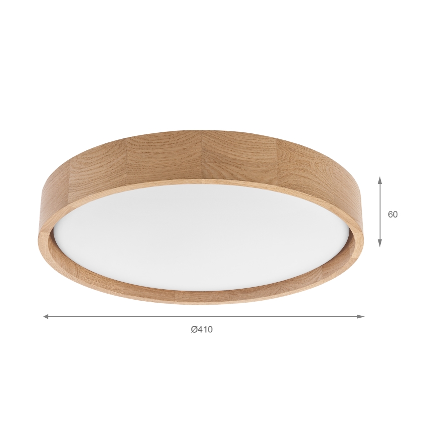Brilagi - LED dæmpbar loftlampe MANAROLA REMOTE LED/24W/230V 3000-6500K Ø 41 cm eg + fjernbetjening