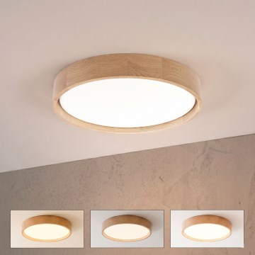 Brilagi - LED dæmpbar loftlampe MANAROLA REMOTE LED/24W/230V 3000-6500K Ø 41 cm eg + fjernbetjening