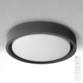 Brilagi - LED dæmpbar loftlampe MATTEO LED/60W/230V 3000-6500K Ø 51,5 cm sort + fjernbetjening