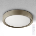 Brilagi - LED dæmpbar loftlampe MATTEO LED/60W/230V 3000-6500K Ø 51,5 cm taupe + fjernbetjening
