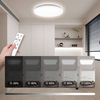 Brilagi - LED-dæmpbar loftlampe MILKY WAY LED/36W/230V 3000-6500K Ø 48 cm + fjernbetjening