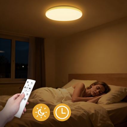 Brilagi - LED-dæmpbar loftlampe MILKY WAY LED/36W/230V 3000-6500K Ø 48 cm + fjernbetjening
