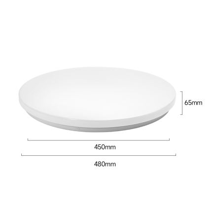 Brilagi - LED-dæmpbar loftlampe MILKY WAY LED/36W/230V 3000-6500K Ø 48 cm + fjernbetjening