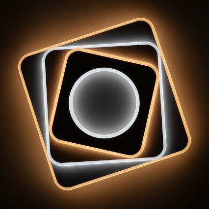 Brilagi - Dæmpbar LED-loftlampe MODERN LED/100W/230V 3000-6000K 48x48 cm + fjernbetjening