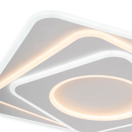 Brilagi - Dæmpbar LED-loftlampe MODERN LED/100W/230V 3000-6000K 48x48 cm + fjernbetjening