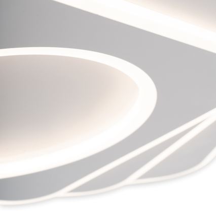 Brilagi - Dæmpbar LED-loftlampe MODERN LED/100W/230V 3000-6000K 48x48 cm + fjernbetjening
