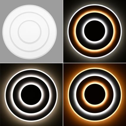 Brilagi - LED dæmpbar loftlampe MODERN LED/58W/230V 2700-6500K Ø 46,3 cm + fjernbetjening