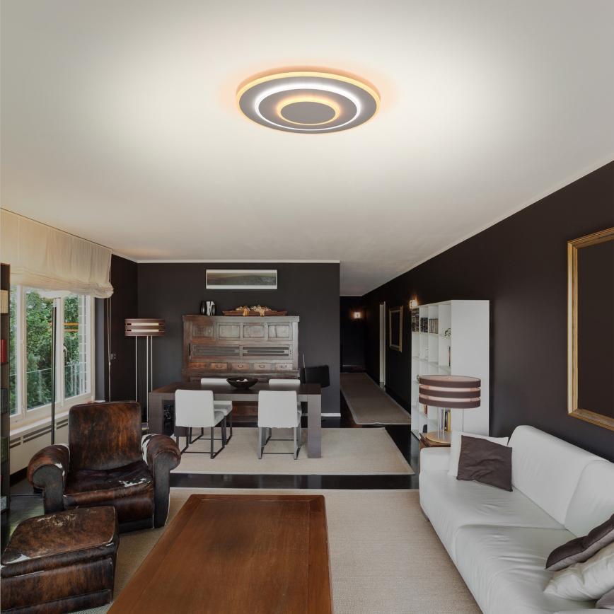Brilagi - LED dæmpbar loftlampe MODERN LED/58W/230V 2700-6500K Ø 46,3 cm + fjernbetjening