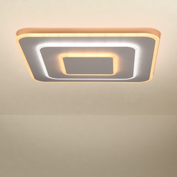 Brilagi - LED dæmpbar loftlampe MODERN LED/72W/230V 2700-6500K 46,6x46,6 cm + fjernbetjening