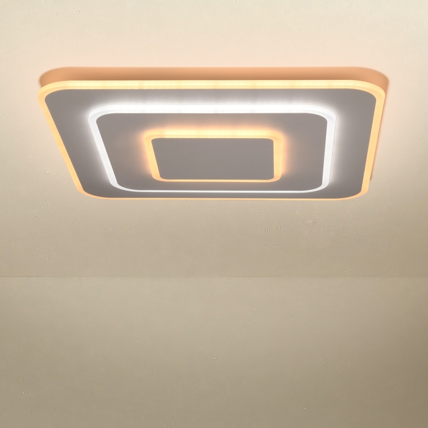Brilagi - LED dæmpbar loftlampe MODERN LED/72W/230V 2700-6500K 46,6x46,6 cm + fjernbetjening