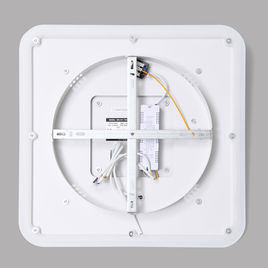Brilagi - LED dæmpbar loftlampe MODERN LED/72W/230V 2700-6500K 46,6x46,6 cm + fjernbetjening