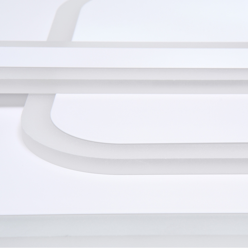 Brilagi - LED dæmpbar loftlampe MODERN LED/80W/230V 2700-6500K 52,5x52,5 cm + fjernbetjening