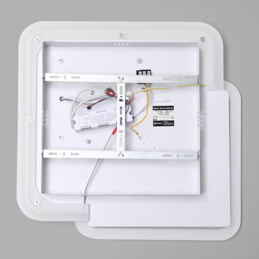 Brilagi - LED dæmpbar loftlampe MODERN LED/80W/230V 2700-6500K 52,5x52,5 cm + fjernbetjening