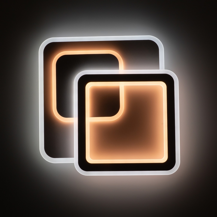 Brilagi - LED dæmpbar loftlampe MODERN LED/80W/230V 2700-6500K 52,5x52,5 cm + fjernbetjening