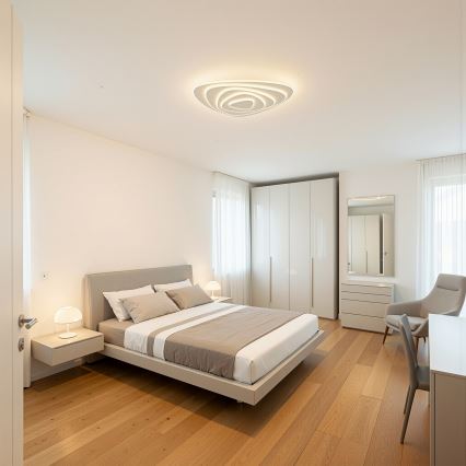 BRILAGI - Dæmpbar LED-loftlampe MODERN MAXI LED/140W/230V 3000-6000K 74x75 cm + fjernbetjening