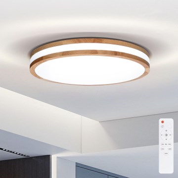 Brilagi - LED Dæmpbar loftlampe MOLINA LED/48W/230V 3000-6500K eg pr. 38 cm + fjernbetjening