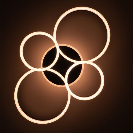 Brilagi - LED dæmpbar loftlampe ORBITS LED/49W/230V 3000-6000K + fjernbetjening