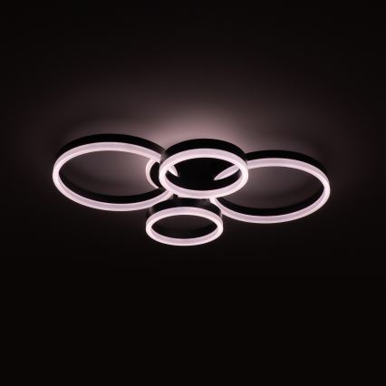 Brilagi - LED dæmpbar loftlampe ORBITS LED/49W/230V 3000-6000K + fjernbetjening