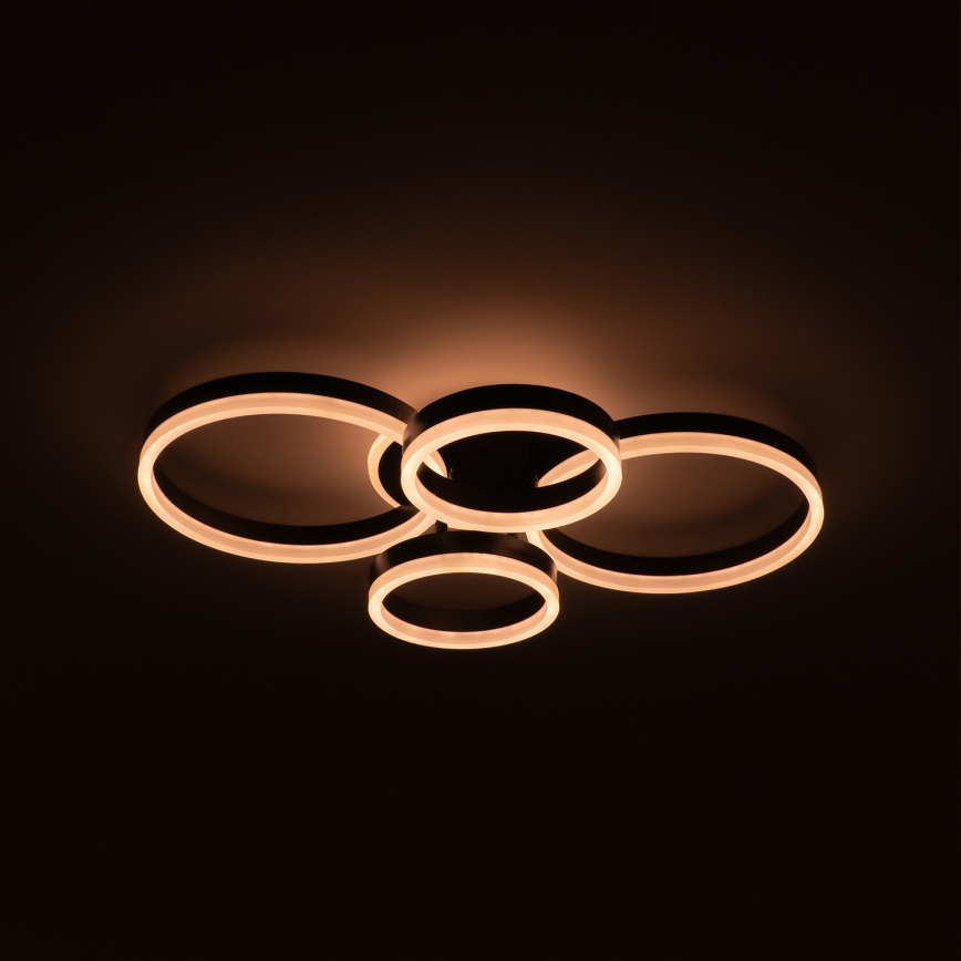 Brilagi - LED dæmpbar loftlampe ORBITS LED/49W/230V 3000-6000K + fjernbetjening