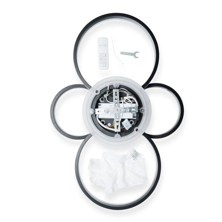 Brilagi - LED dæmpbar loftlampe ORBITS LED/49W/230V 3000-6000K + fjernbetjening