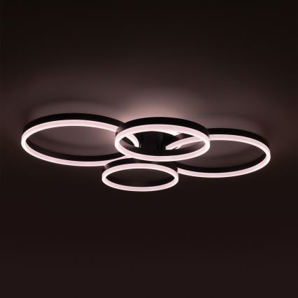 Brilagi - LED dæmpbar loftlampe ORBITS LED/52W/230V 3000-6000K + fjernbetjening