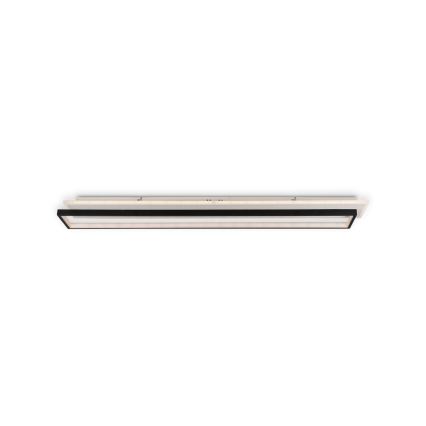 Brilagi - LED dæmpbar loftlampe OUTLINE LED/90W/230V 3000-6000K 18x100 cm hvid/sort + fjernbetjening