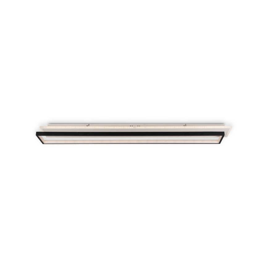 Brilagi - LED dæmpbar loftlampe OUTLINE LED/90W/230V 3000-6000K 18x100 cm hvid/sort + fjernbetjening