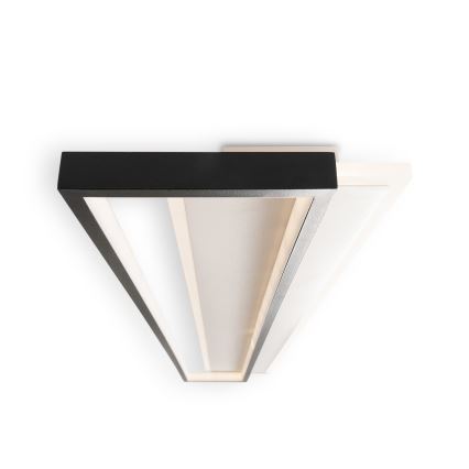 Brilagi - LED dæmpbar loftlampe OUTLINE LED/90W/230V 3000-6000K 18x100 cm hvid/sort + fjernbetjening