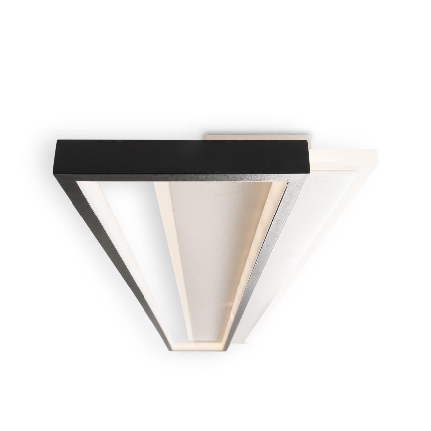 Brilagi - LED dæmpbar loftlampe OUTLINE LED/90W/230V 3000-6000K 18x100 cm hvid/sort + fjernbetjening