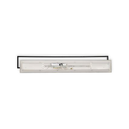 Brilagi - LED dæmpbar loftlampe OUTLINE LED/90W/230V 3000-6000K 18x100 cm hvid/sort + fjernbetjening