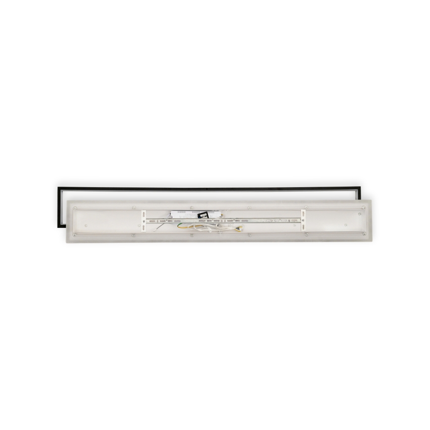 Brilagi - LED dæmpbar loftlampe OUTLINE LED/90W/230V 3000-6000K 18x100 cm hvid/sort + fjernbetjening