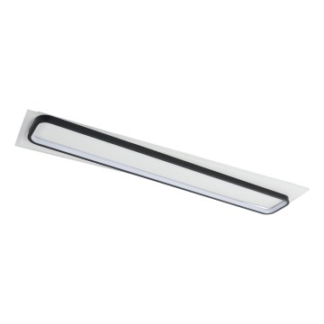 Brilagi - LED dæmpbar loftlampe OUTLINE LED/90W/230V 3000-6000K 18x100 cm hvid/sort + fjernbetjening