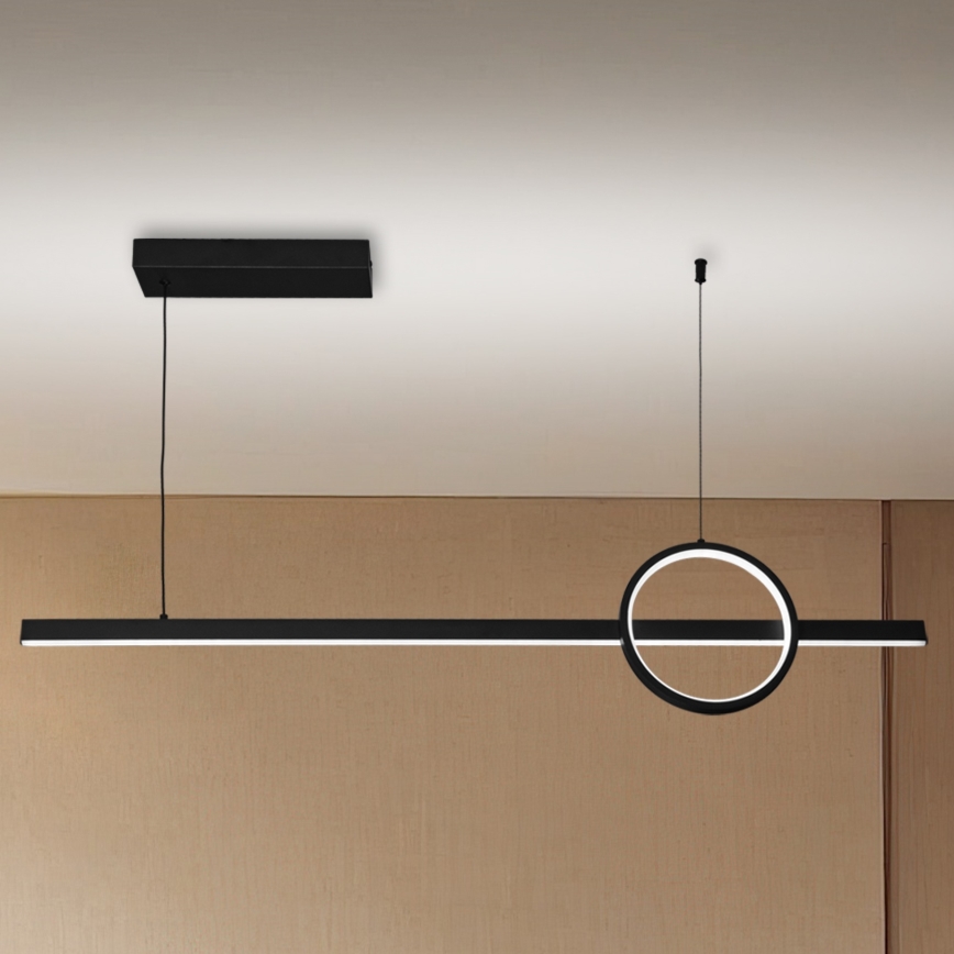 Brilagi - LED dæmpbar loftlampe på kabel NIVIO LED/20W/230V 3000/4000/6000K + fjernbetjening